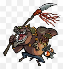Wind Waker Wii U - Wind Waker Moblin Emoji,Red Link Emojis Triforce Heros