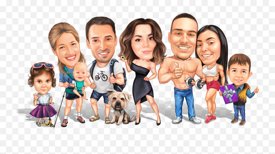 Order Custom Caricature Drawing From - Caricature Ideas Emoji,Caricature Emotions