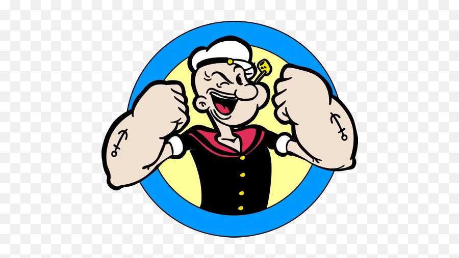 Sailor Popeye Stickers For Telegram - Popeye The Sailor Man Emoji,Cancel Popeye Emoji Movie