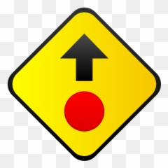 Warning Road Signs - Dot Emoji,Stop Sign And Rain Emoji
