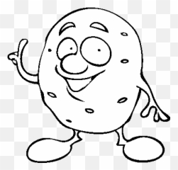 Papa Verdura Animada Para Colorear - Dot Emoji,Emojis Para Imprimir Papa