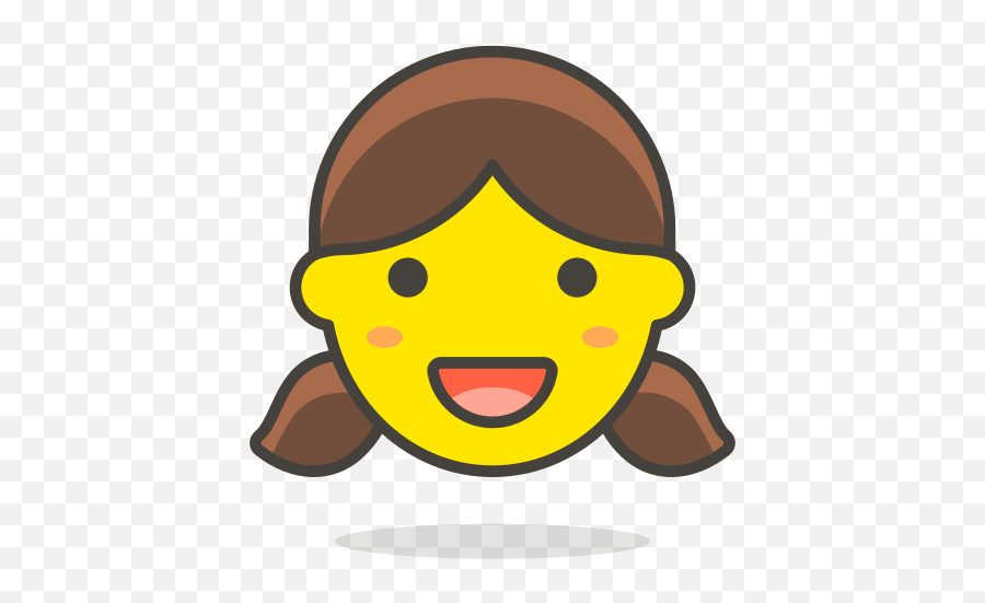 Girl Free Icon Of 780 Free Vector Emoji - Icon,Girl Emoticon