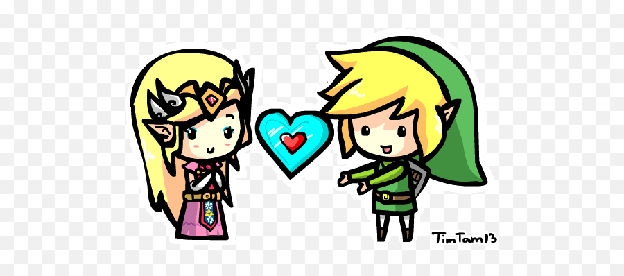 Link Valentine Legend Of Zelda Fan Art - Link Gif Png Emoji,Legend Of Zelda Emoticons Deviantart