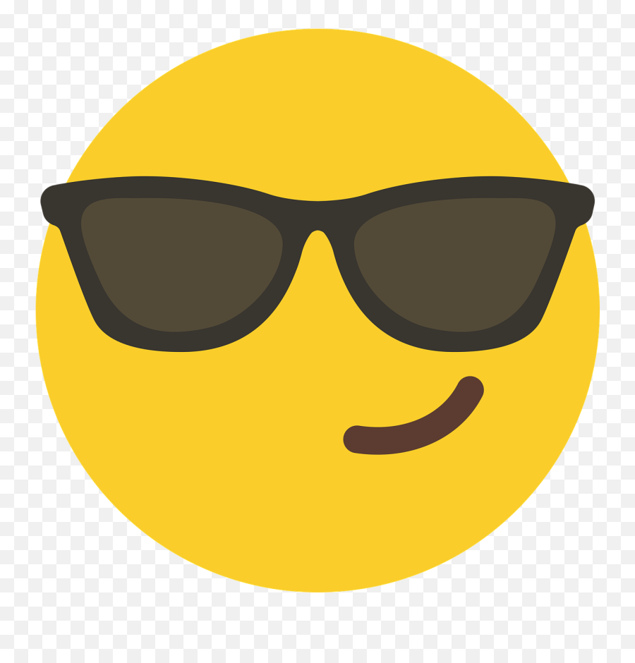 Emoji Little Face Social Network - Free Image On Pixabay Carinha Com Oculos Emoji,Sunglasses Emoticon