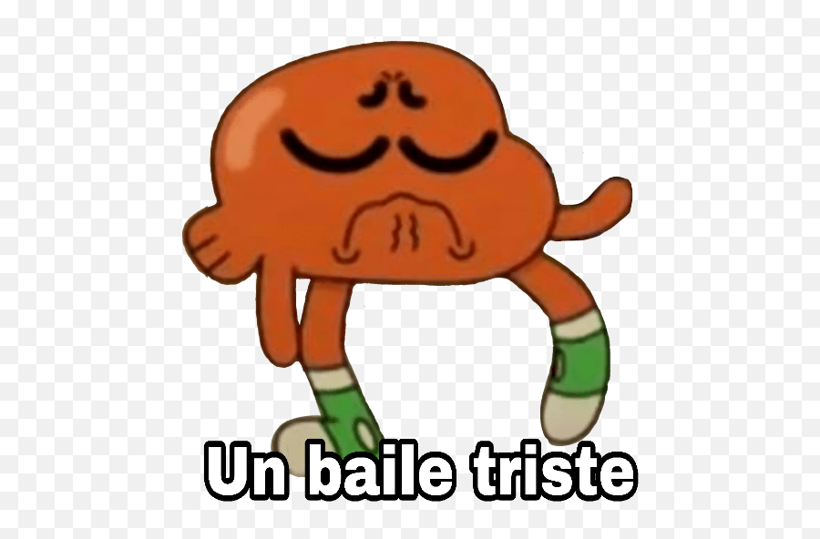 El Increible Mundo De Gumball - Stickers Del Increíble Mundo De Gumball Emoji,Imagenes De Emojis Tristes