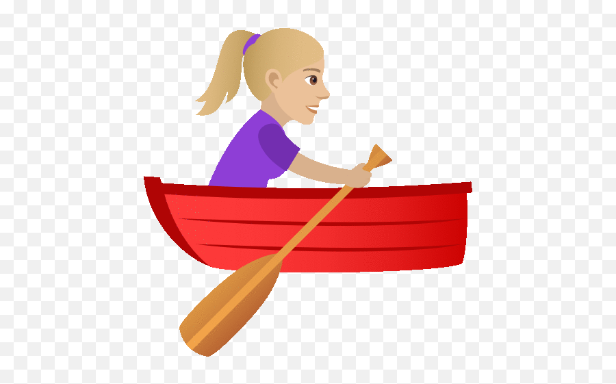 Rowing Joypixels Sticker - Rowing Joypixels Rowboat Emoji,Bpaddling Emoticon