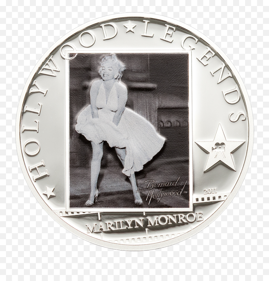 Cook Islands 5 Dollars 2011 - Marilyn Monroe Ag Collectible Coin Emoji,Emoji Movie Marilyn