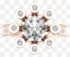 10k Gold 14ct Round Cut Real Diamond Engagement Ring For Emoji,Rose Emoji Cut & Paste