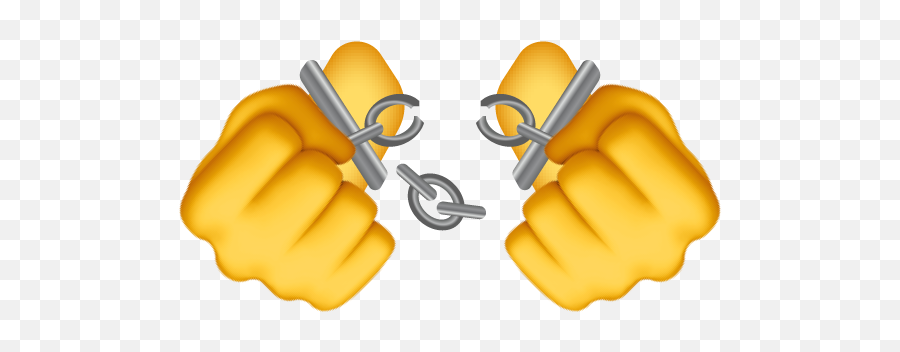 Emoji Black Market - Fist,Handcuffs Emoji