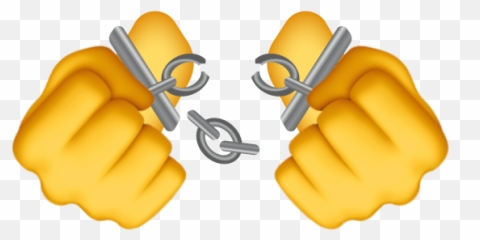 Emoji Black Market - Fist,Handcuffs Emoji