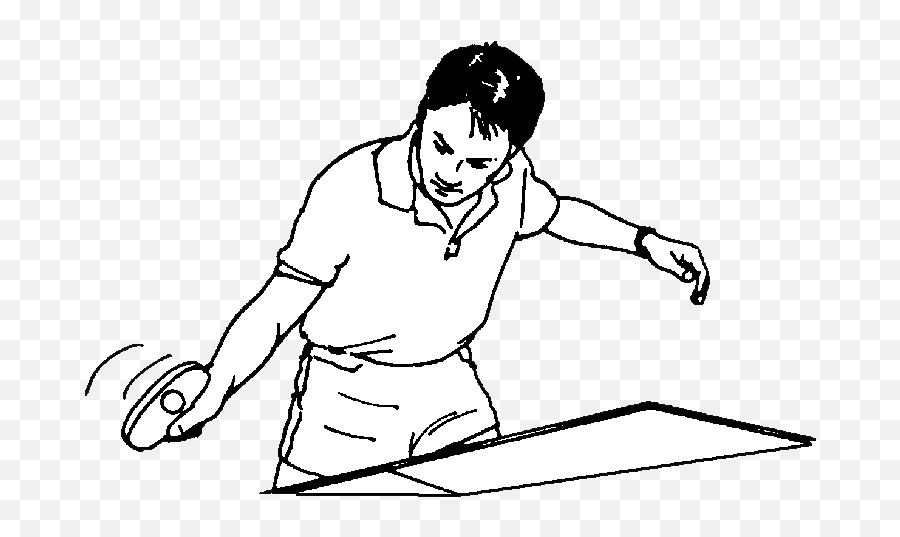 Table Tennis - Clip Art Library Emoji,Table Tennis Emoticon