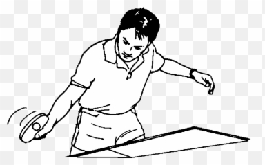 Table Tennis - Clip Art Library Emoji,Table Tennis Emoticon