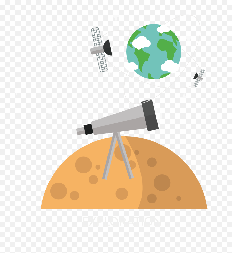 Astronomy Clip Art Moon Space Illustration - Transparent Emoji,Astronomer Rates Moon Emoji