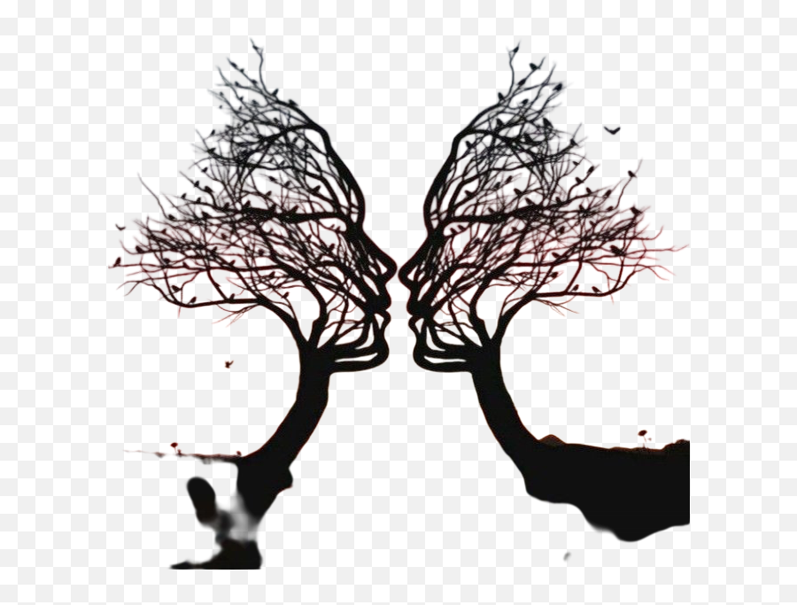 Trees Love Man Woman Freetoedit In 2022 Photo Studio Emoji,Man And Woman Emoji