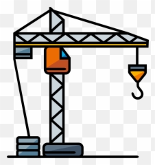 Construction Crane Clipart Free Download Transparent Png Emoji,Emojis Backhoe