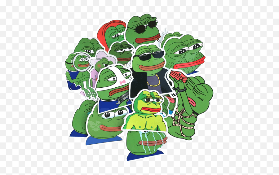 Pepe Stickers - Jordanramseymusiccom Emoji,Pepe Ree Emoji