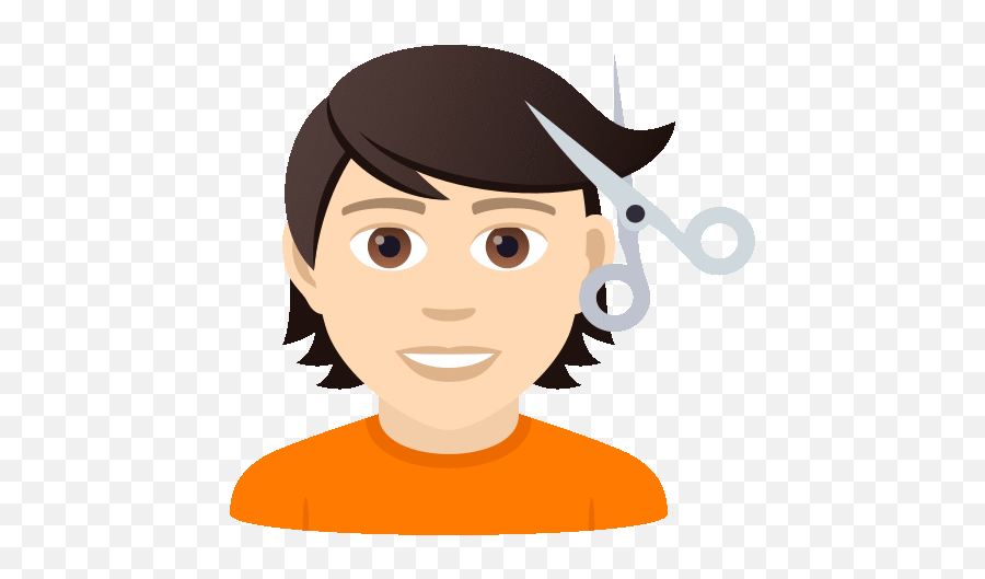 Getting Haircut Joypixels Gif - Gettinghaircut Joypixels Joypixels Emoji,Haircut Emoji Png