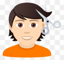 Getting Haircut Joypixels Gif - Gettinghaircut Joypixels Joypixels Emoji,Haircut Emoji Png