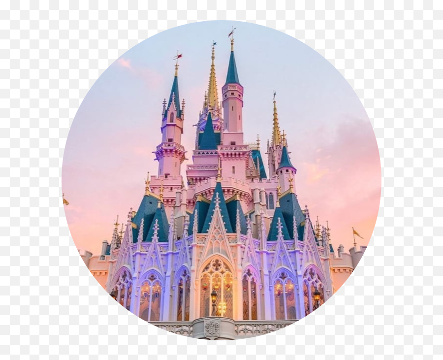 Castle Disney Disneyworld Sticker - Disney Cinderella Castle Emoji,Disney Castle Emoji