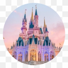 Castle Disney Disneyworld Sticker - Disney Cinderella Castle Emoji,Disney Castle Emoji