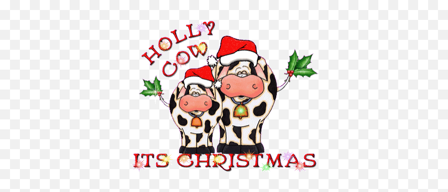 Top Holly Cow Stickers For Android - Christmas Animated Gif Emoji,Holy Cow Emoji