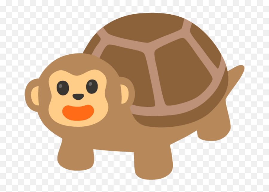 Monkey Emojis - Turtle Monkey Emoji,Monkey Emojis