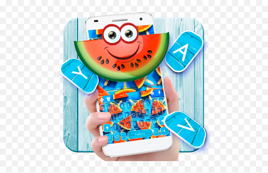 Smile Watermelon Keyboard Theme - Happy Emoji,Teclado Emoji Para Lg