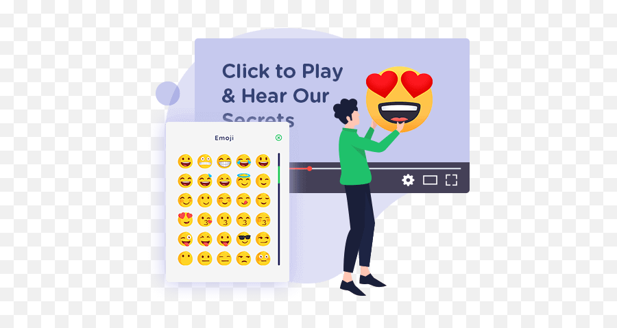 Playboost App Video Thumbnails Emoji,Deny Emoji