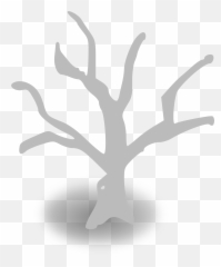 Big Image - Clip Art Emoji,Dead Tree Emoji