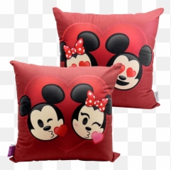 Almofadas Emoji Na Saraiva - Almofada Mickey E Minnie Emoji,Emoji Pillow Kit