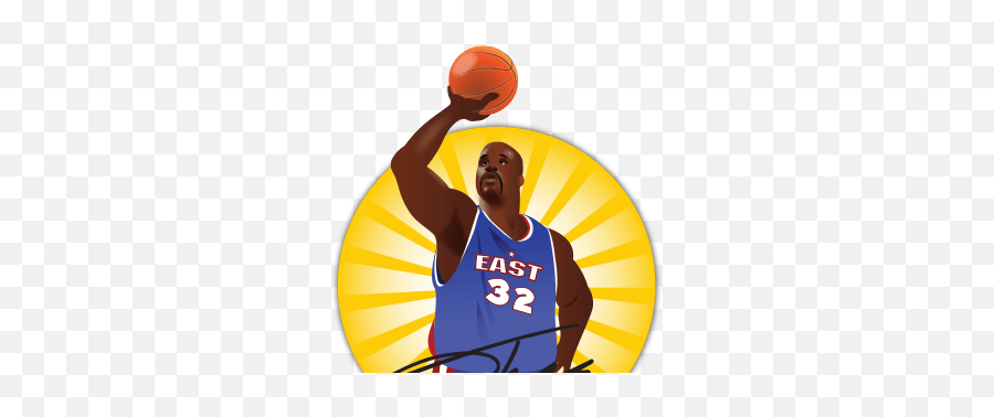 Zack Demirtshyan Dribbble - Shaquille O Neal Sticker Emoji,Basketball Emoji Shirt