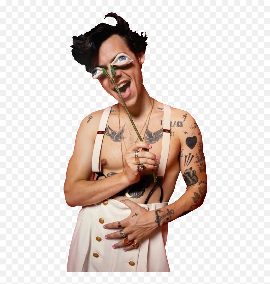 Harrystyles Fineline Sticker - Harry Styles Photoshoot Emoji,She Like Papi I Adore You Emoji