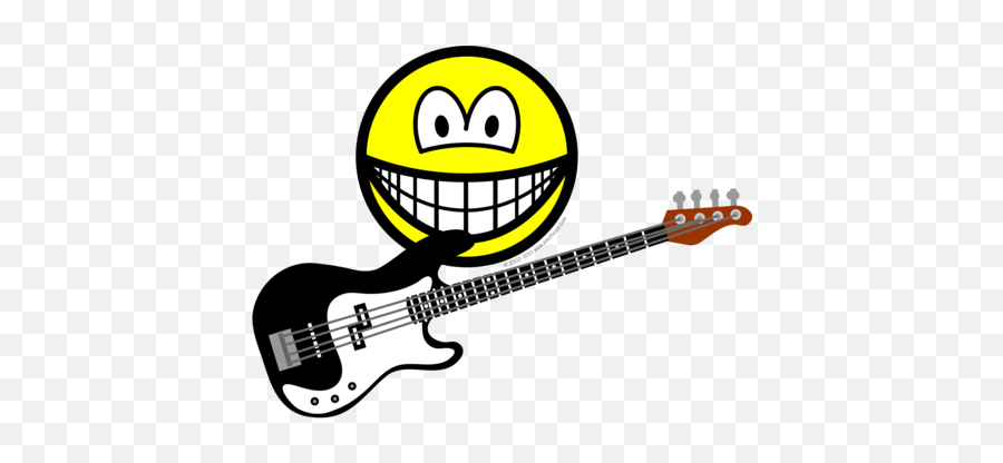 Bass Playing Smile Smilies Emofacescom - Smile Chinês Emoji,Brother Emoticons