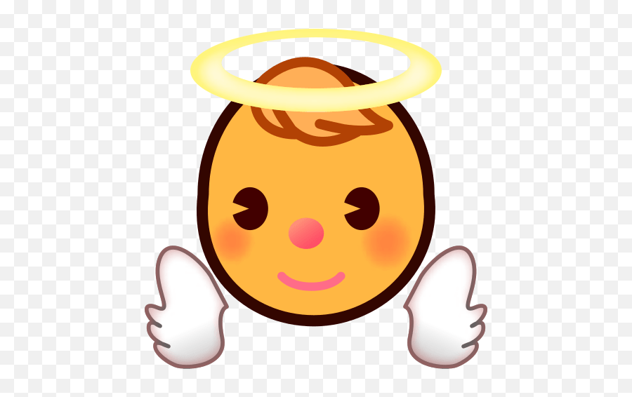 Baby Angel - Human Skin Color Emoji,Angel Emoji