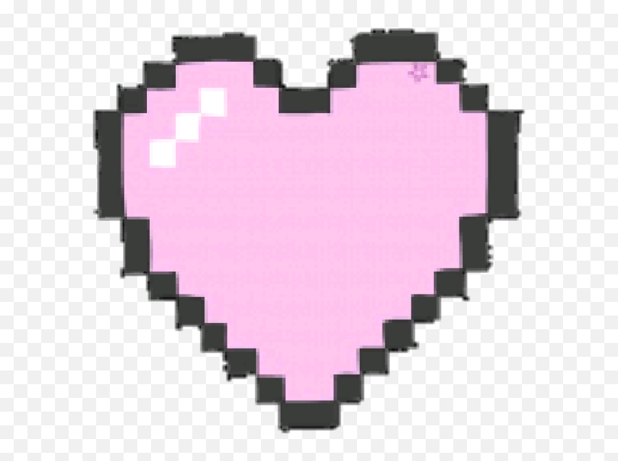 The Most Edited Herat Picsart - Black Minecraft Heart Transparent Emoji,Herat Emojis