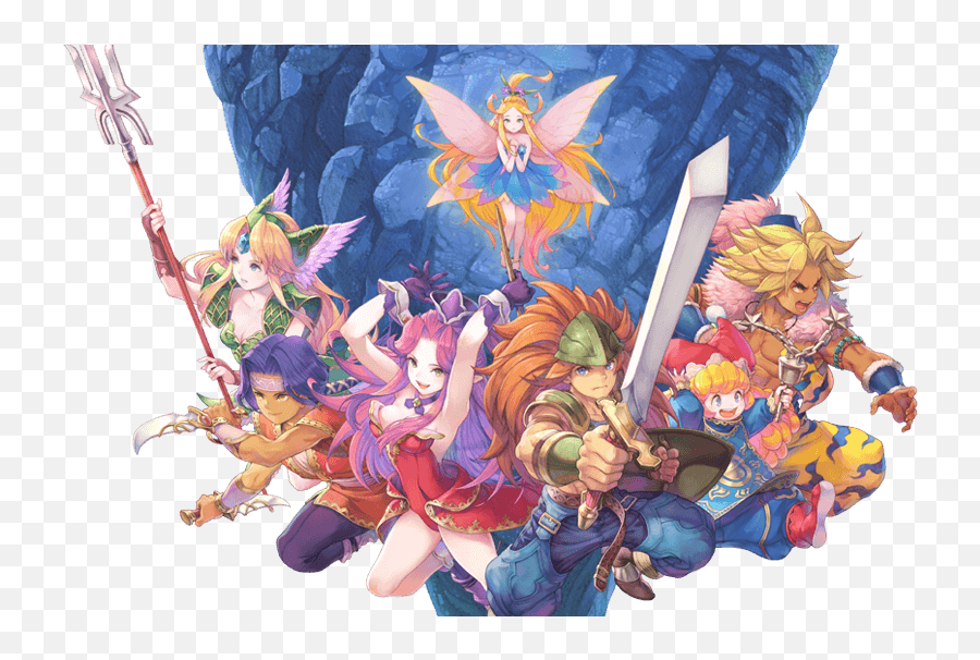 Animation Art U0026 Characters Japan Seiken Densetsu 4 Dawn - Trails Of Mana Switch Emoji,Ultra Street Fighter Iv Emoticon Ultra