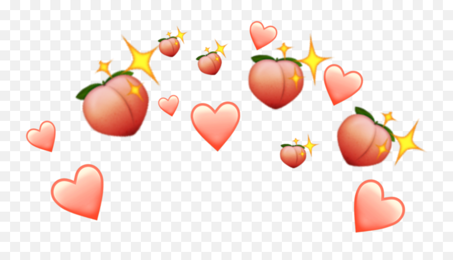 Peaches Feelingpeachy Peachy Sticker - Peach Color Emoji Crown,Peaches Emoji