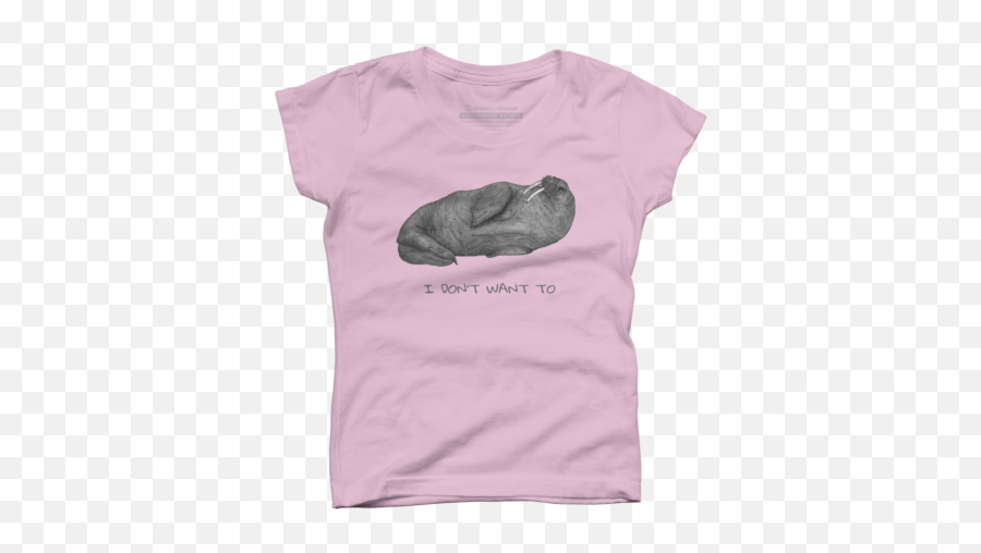 Best Xxl Animals Girlu0027s T - Shirts Design By Humans Short Sleeve Emoji,Walrus Emoji