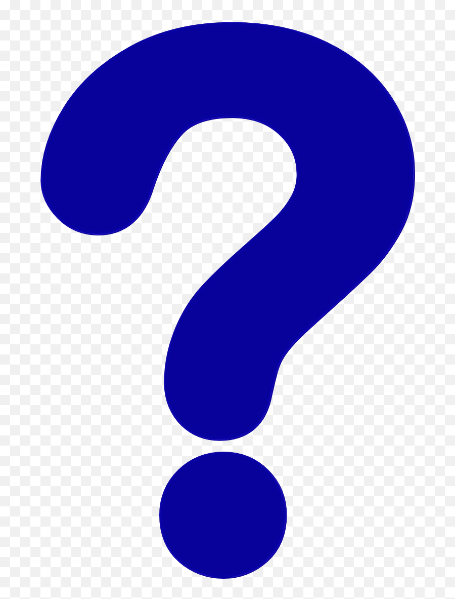 Question Mark Blue Information Clip Art Image - Png Download Dam Square Emoji,Question Mark Emoji Transparent