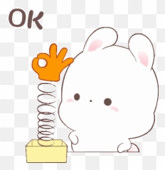 Happy Bunny 1 Sweetness Cute Gif Cute Cartoon Wallpapers - Cute Happy Bunny Gif Emoji,Bunny Emoticon