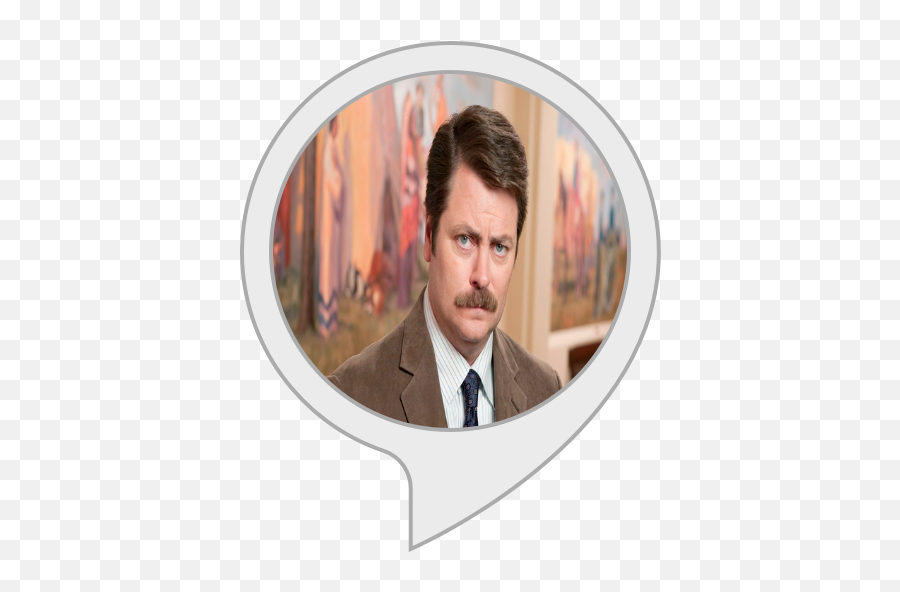 Alexa Skills - Suit Separate Emoji,Ron Swanson Not Good Emotions