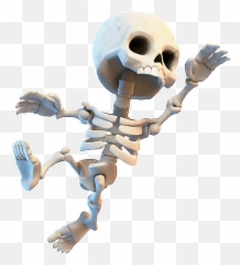 Clash Of Clans Clash Royale Videogaming - Squelette Clash Royale Transparent Emoji,How To Get Emoticons On Clash Royale