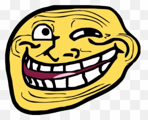 Troll Faces List Download - Troll Face Yellow Png Full Yellow Troll Face Png Emoji,Emojis Derp Png
