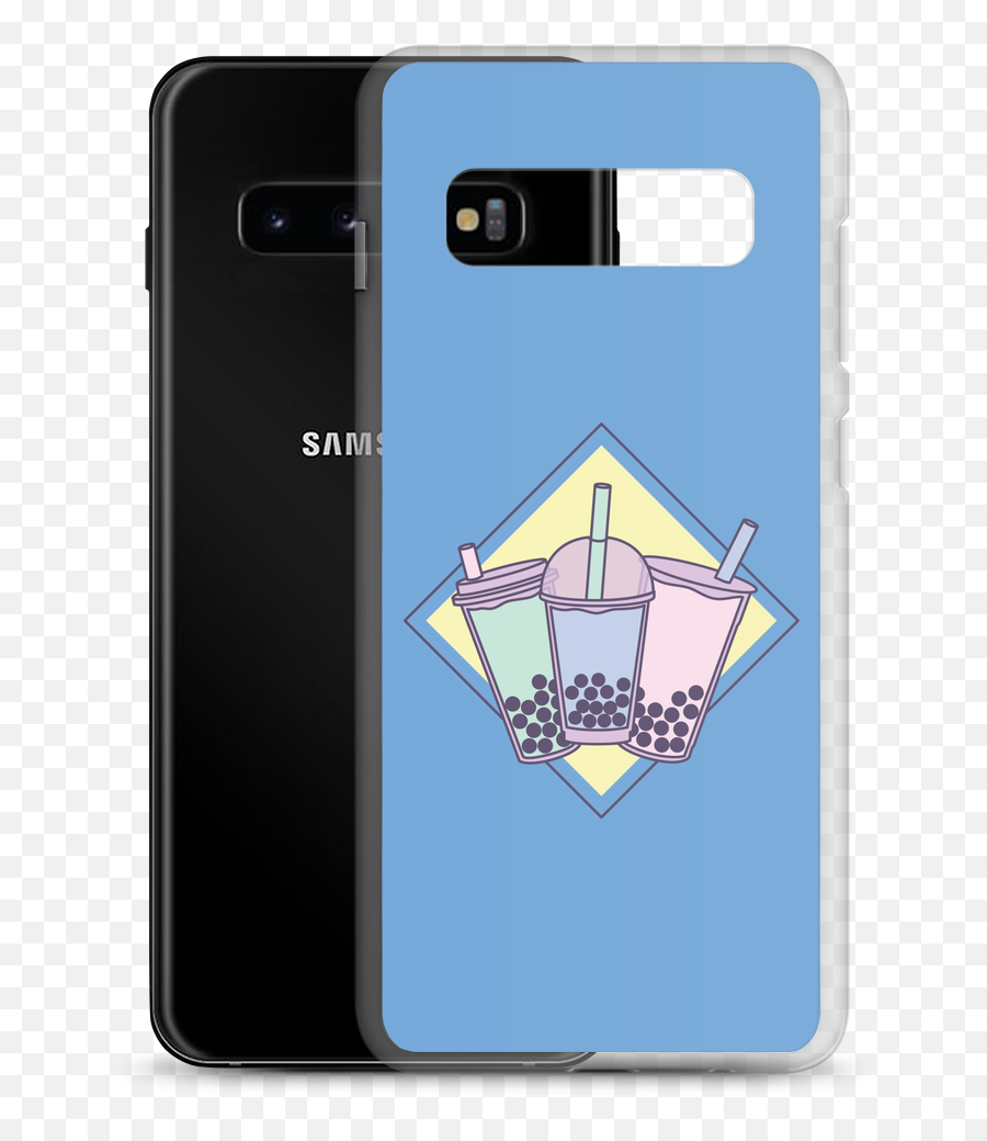 Pastel Boba Trio Samsung Case - Samsung Emoji,How To Get New Emojis For Samsung S10 Plus