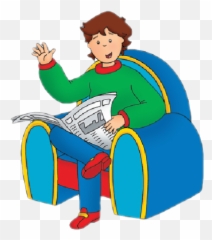 Daddy Kids Cartoon Characters Caillou Old Kids Tv Shows Emoji,Tv Show Animated Teen Emotions