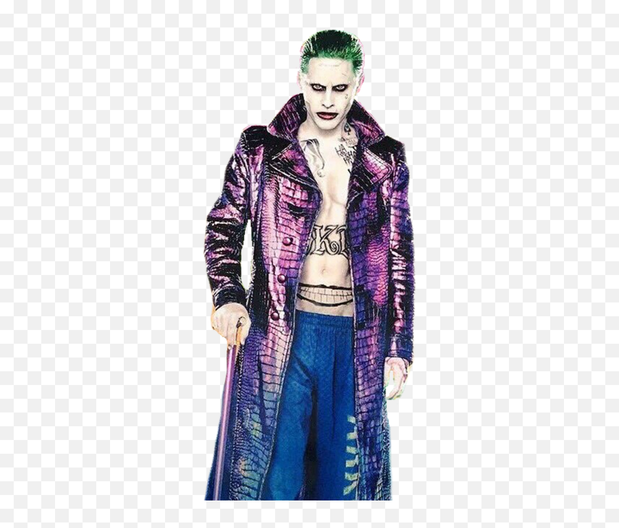 Suicide Squad Joker Png Free Hd Picture - Joker Suicide Squad Jacket Emoji,Suicidé Squad Emojis