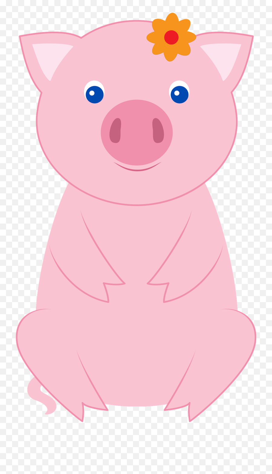 Pig Clipart - Happy Emoji,Flying Pig Emoji