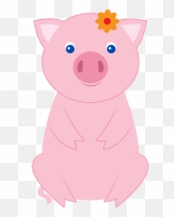 Pig Clipart - Happy Emoji,Flying Pig Emoji