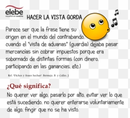 Learning Spanish Spanish Phrases - Significa Hacerse De La Vista Gorda Emoji,Mising Emoji