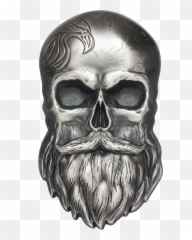 Palau - Biker Skull 2019 Palau 1oz Silver Coin Emoji,Skulls Emotions Reference Drawing